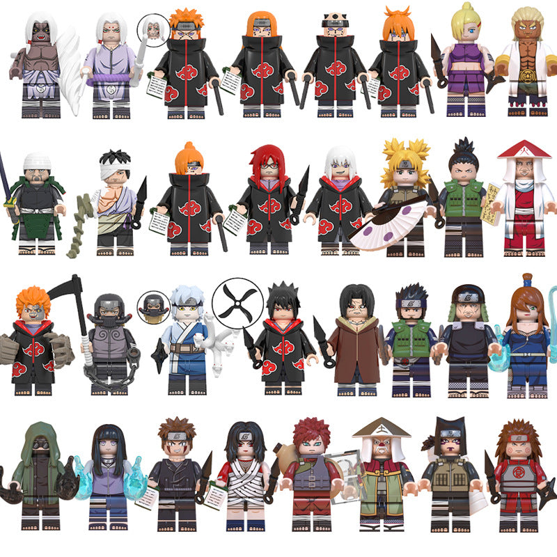 WM6110WM6111WM6112WM6113 Wholesale Ninja Building Block Figures Set