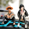One Piece Luffy Yukino Car Anime Figure