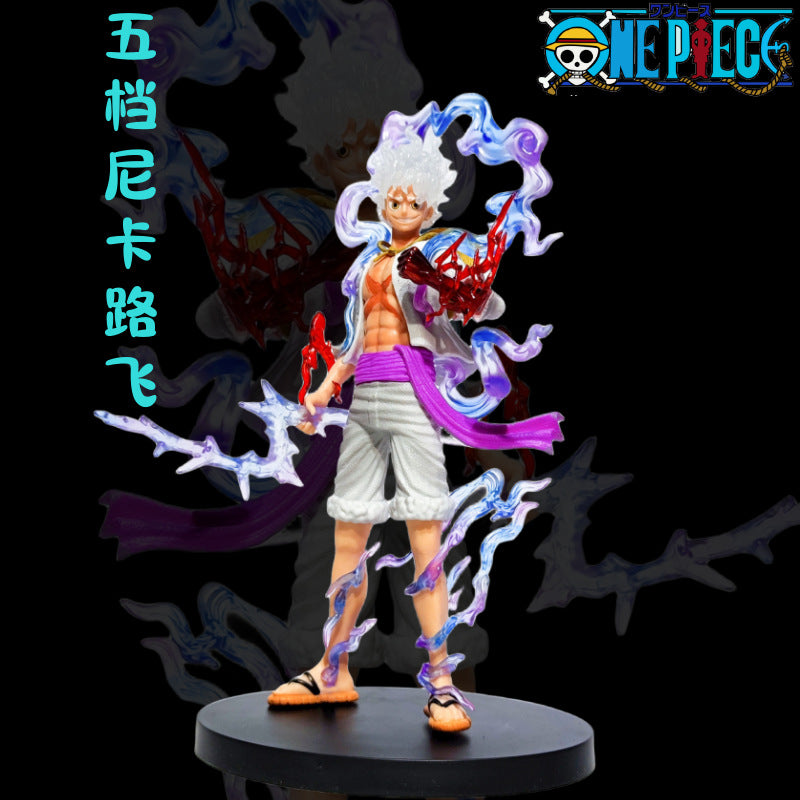 One Piece Nika Luffy Gear 5 Statue