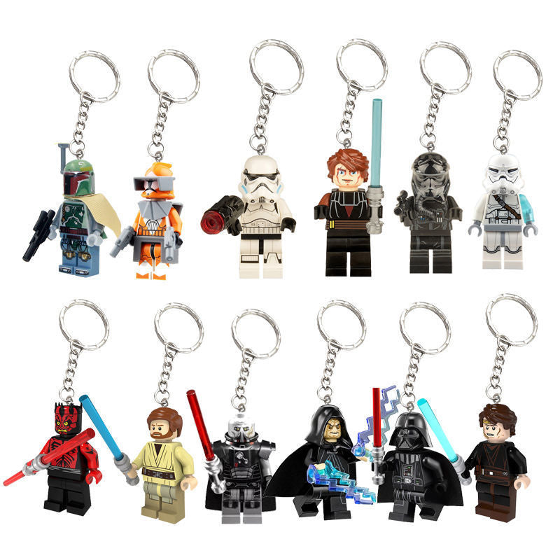 Star Wars LEGO Keychain Clones Troopers Kylo Ren