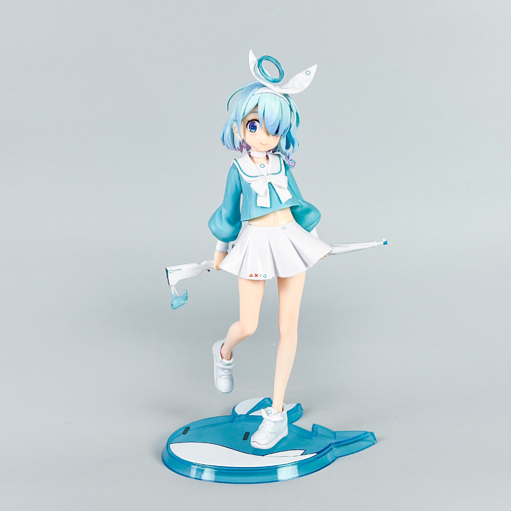 Blue Archive Arona Cute Sailor Suit Anime Figure
