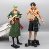 One Piece Zoro  Ace Figures Assembled Fire Power
