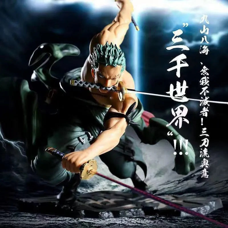One Piece Zoro ThreeThousand Worlds Figure Head Swappable
