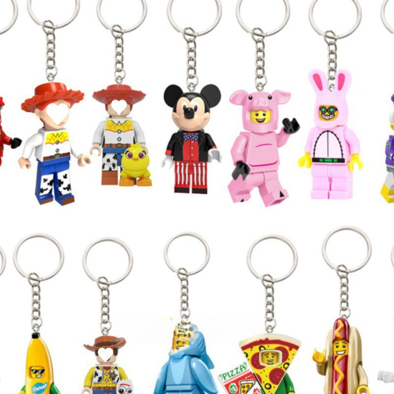 LEGO Keychain Fun Figures Charms Bags